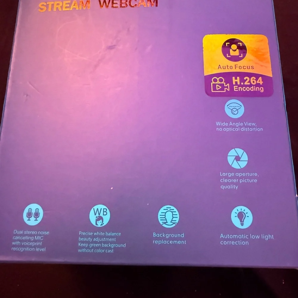 Stream Webcam with Accessories